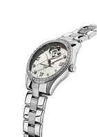 Ladies Automatic Double Heart 36MM White Dial Automatic FC-310WDHB3BD6B