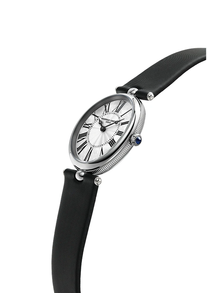 Classics Art Déco Oval 30MM Silver Dial Quartz FC-200MPW2V6