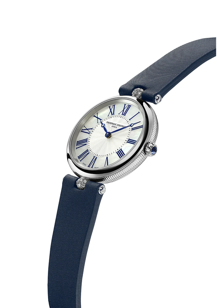 Classics Art Déco Round 30MM Silver Dial Quartz FC-200MPWN2AR2D6