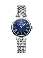 Classics Art Déco Round 30MM Blue Dial Quartz FC-200MPN2AR6B