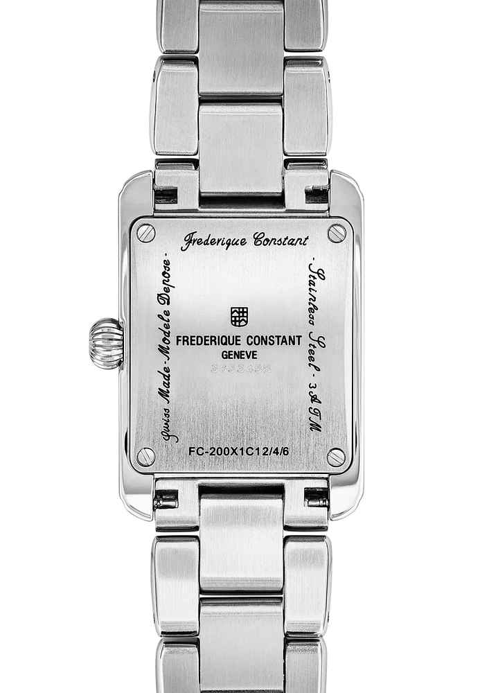 Classics Carrée Ladies 23MM White Dial Quartz FC-200MC16B