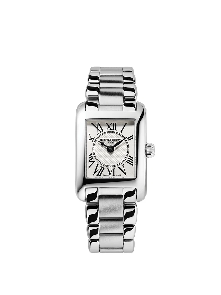 Classics Carrée Ladies 23MM White Dial Quartz FC-200MC16B