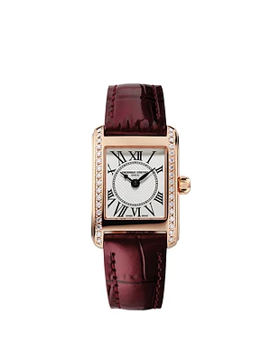 Classics Carrée Ladies 23MM White Dial Quartz FC-200MCD14