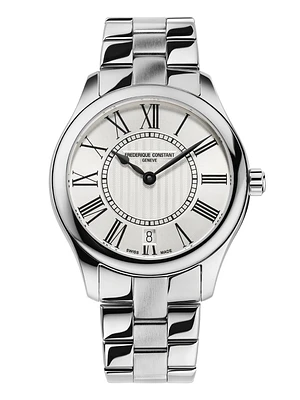 Classics Ladies Quartz 36MM Silver Dial Quartz FC-220MS3B6B