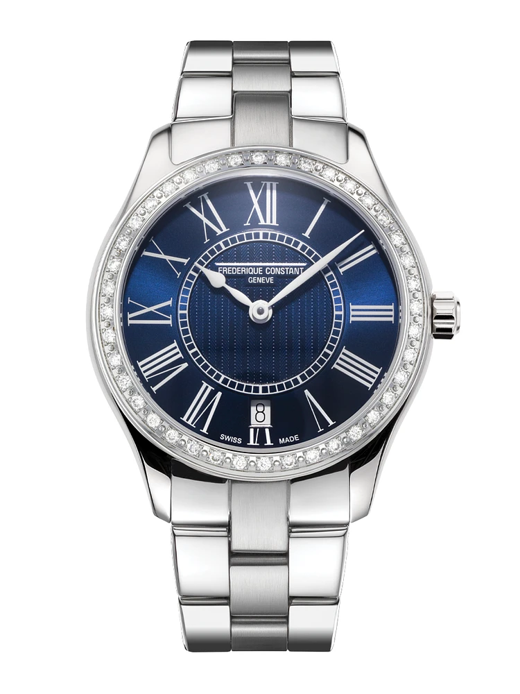 Classics Ladies Quartz 36MM Blue Dial Quartz FC-220MN3BD6B