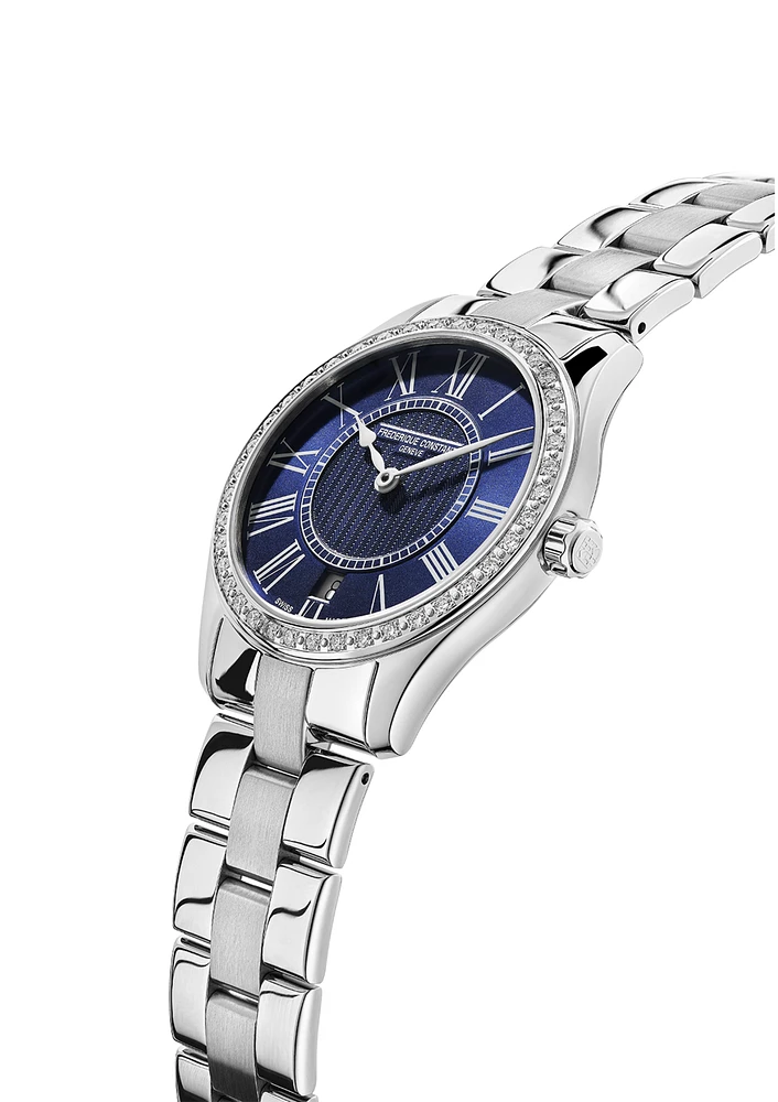 Classics Ladies Quartz 36MM Blue Dial Quartz FC-220MN3BD6B