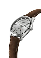 Classics Gents Quartz GMT 40MM Silver Dial Quartz FC-252SS5B6