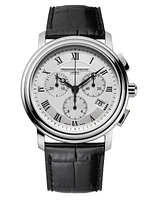 Classics Chronograph 40MM Silver Dial Quartz FC-292MC4P6