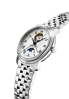 Heart Beat Moonphase 40MM Silver Dial Automatic FC-335MC4P6B2