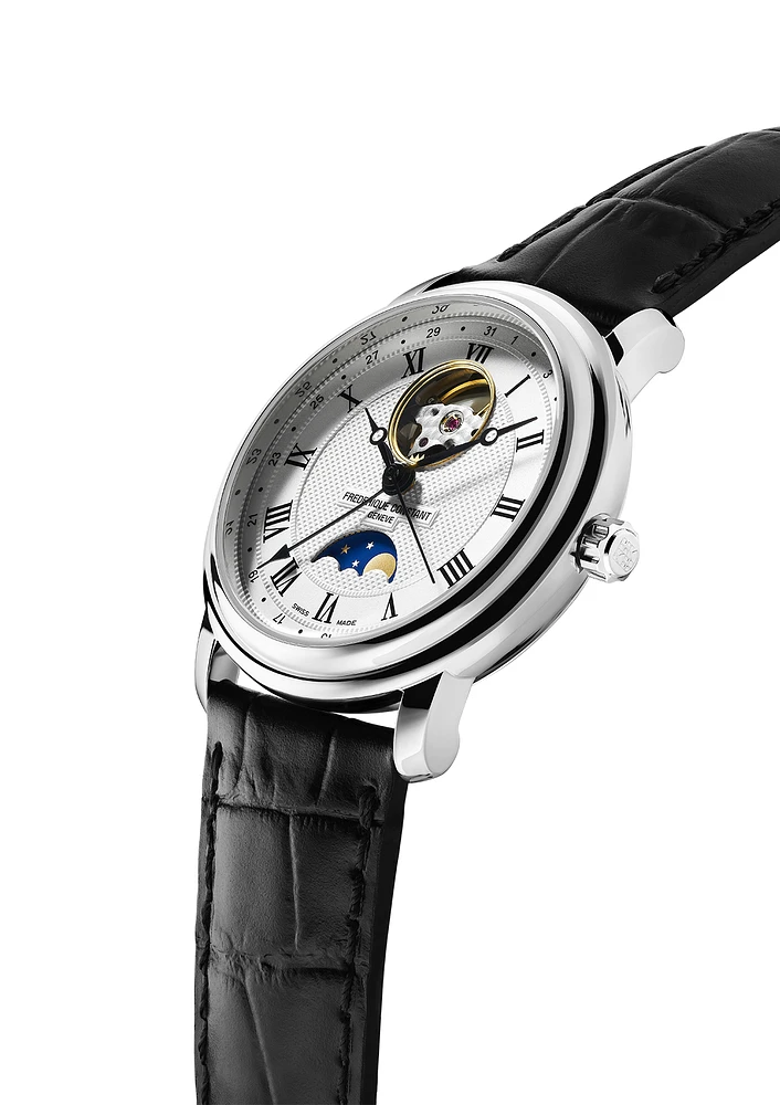 Heart Beat Moonphase 40MM Silver Dial Automatic FC-335MC4P6