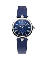 Classics Art Déco Round 30MM Blue Dial Quartz FC-200MPN2AR2D6