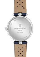 Classics Art Déco Round 30MM Blue Dial Quartz FC-200MPN2AR2D6