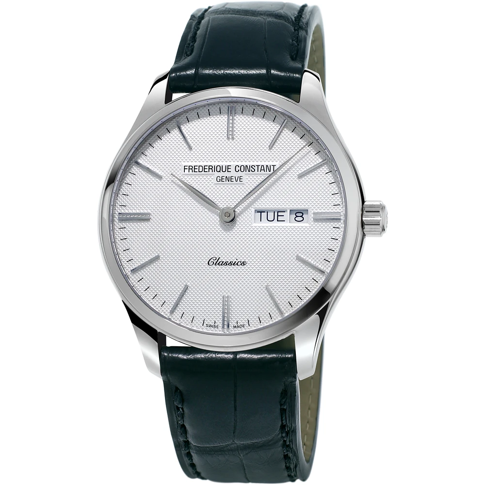 Classics Gents Quartz 40MM Silver Dial Quartz FC-225ST5B6