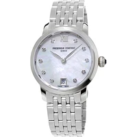 Slimline Ladies 30MM Mother of Pearl Dial Quartz FC-220MPWD1S26B