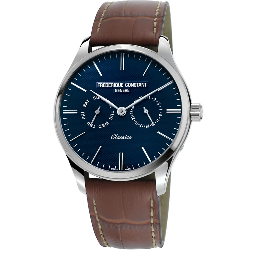 Classics Gents Quartz 40MM Blue Dial Quartz FC-259NT5B6