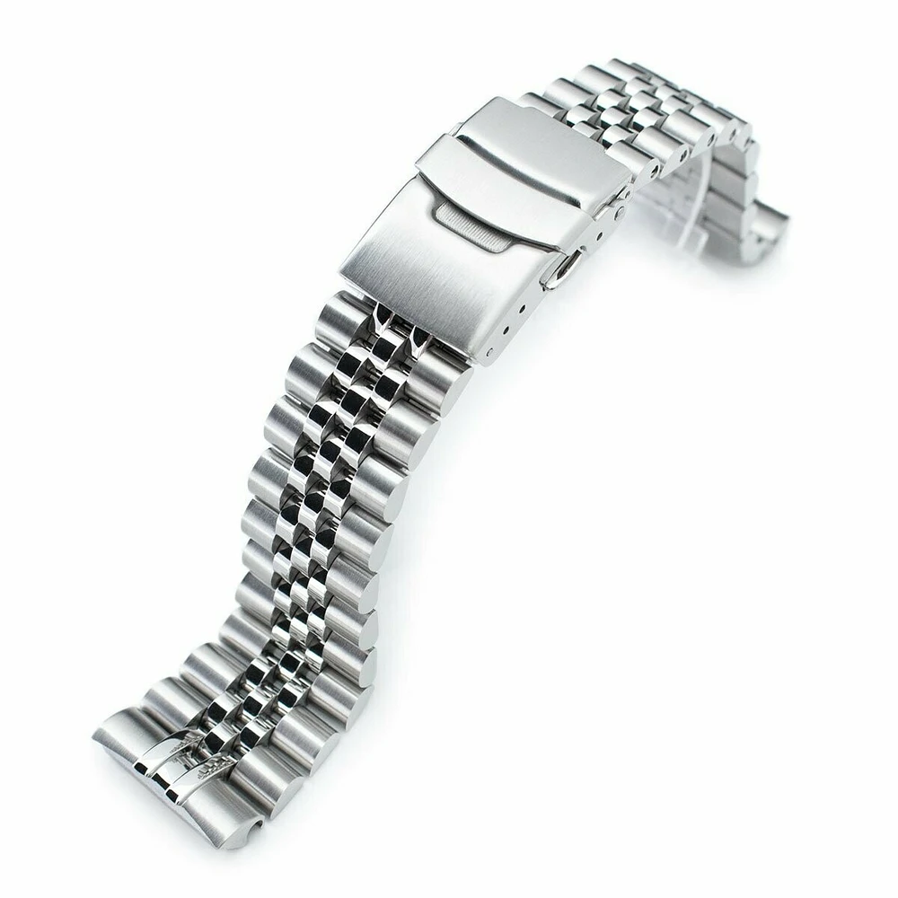 22mm Super-J Louis JUB 316L SS Watch Bracelet for Seiko New Turtles SRP777 SRPA21 Brushed