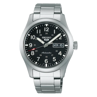 Seiko 5 Sports Black Dial 39MM Automatic SRPG27