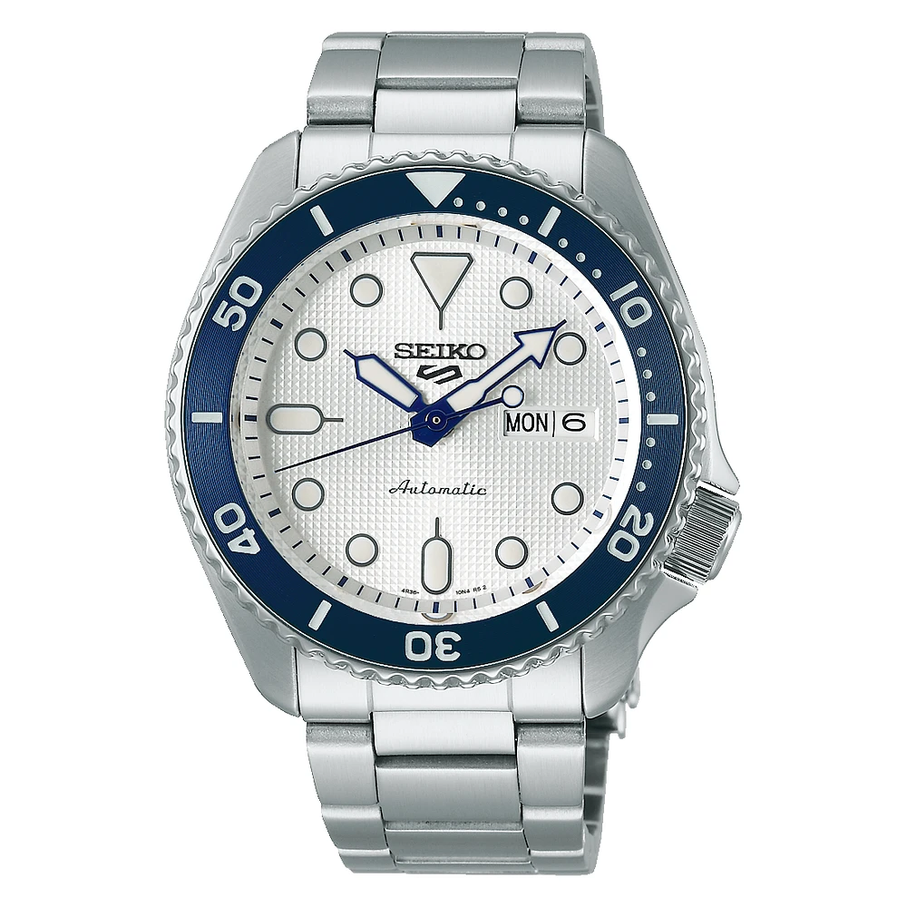 Seiko 5 Sports White Dial 39MM Automatic SRPG47