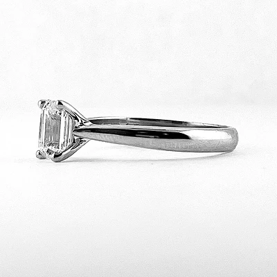 Emerald Cut Engagement Ring