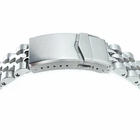 20mm Angus-J Louis JUB 316L Stainless Steel Watch Bracelet for Seiko Sumo SBDC001, SBDC031 & SPB101, Brushed/Polished, V-Clasp