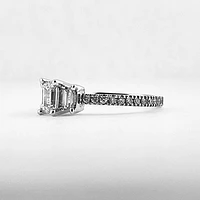 Emerald Cut Engagement Ring