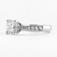 Radiant Cut Engagement Ring