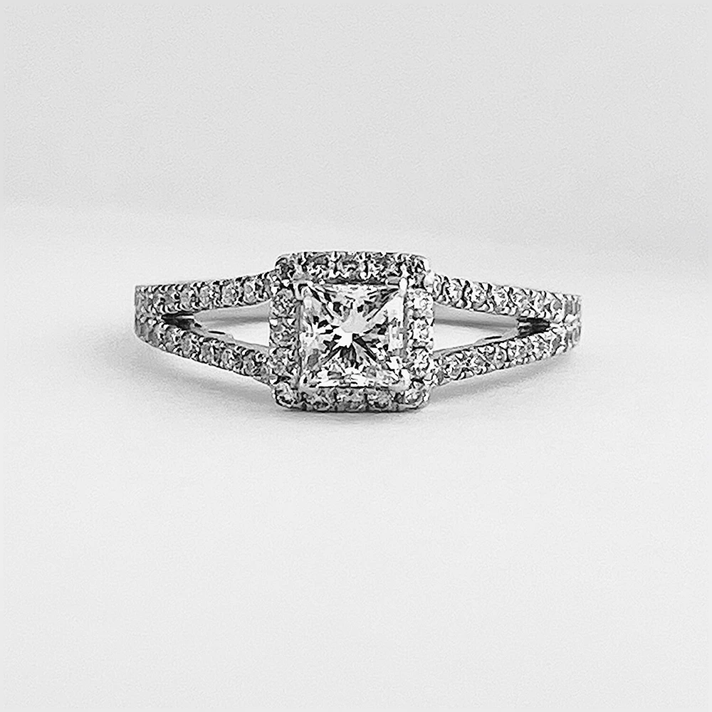 Princess Cut Engagement Ring