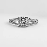 Princess Cut Engagement Ring