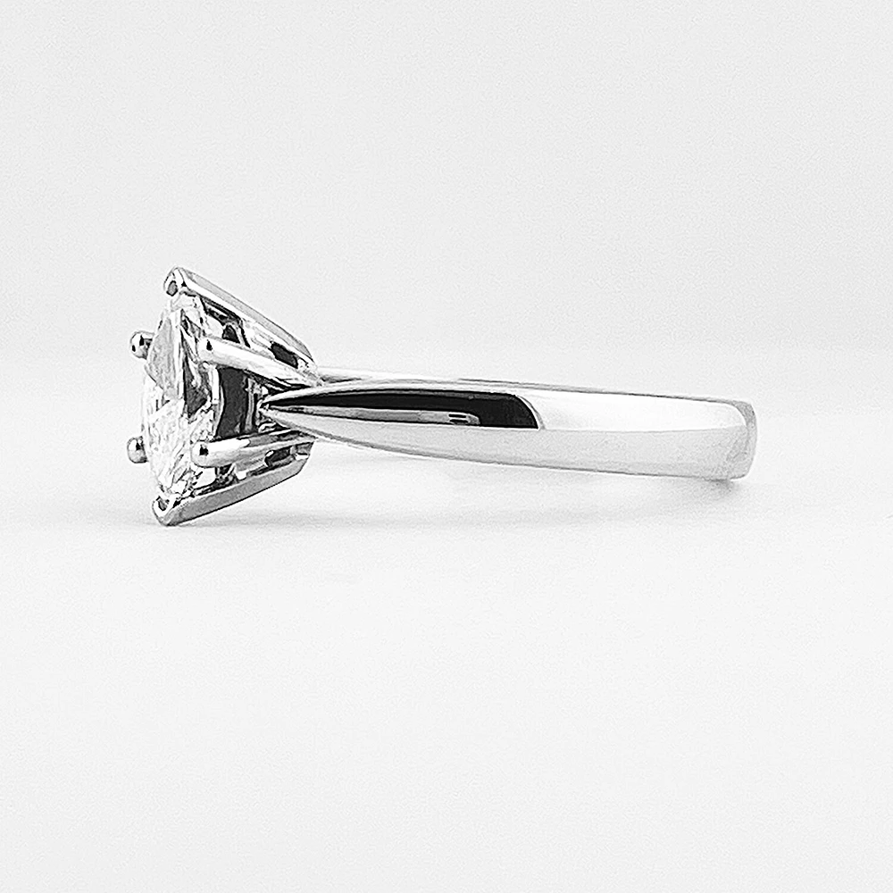 Marquis Cut Engagement Ring