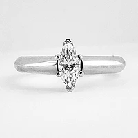 Marquis Cut Engagement Ring