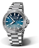 Oris Aquis Dat Watt Limited Edition Blue Dial 44MM Automatic