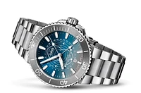 Oris Aquis Dat Watt Limited Edition Blue Dial 44MM Automatic