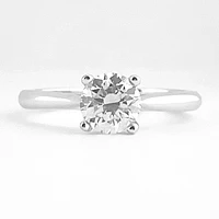 Round Cut Solitaire Engagement Ring