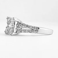 Diamond Cluster Ring