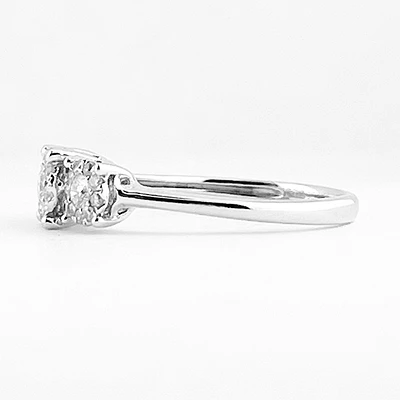 Diamond Cluster Ring