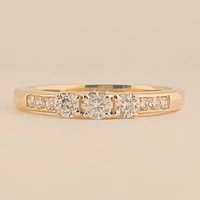 Three Stone Engagement Ring