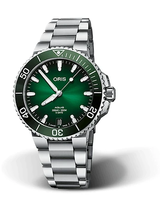 Oris Aquis Date Calibre 400 Green Dial 41.5MM Automatic