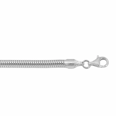 Sterling Silver, 2.6mm Flexible Snake Chain