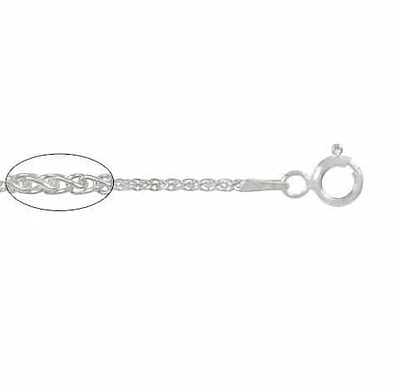 Sterling Silver, 1.4mm Spiga Bracelet