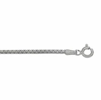 Sterling Silver With Rhodium