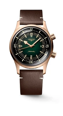 The Longines Legend Diver Green Dial 43MM Automatic L37741502