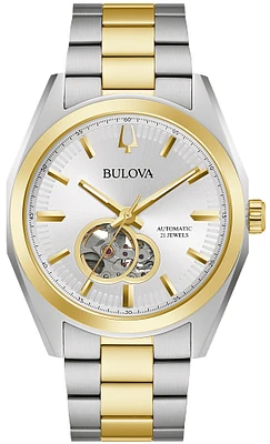 Bulova Surveyor Classic Automatic Silver Dial 42MM Automatic 98A284