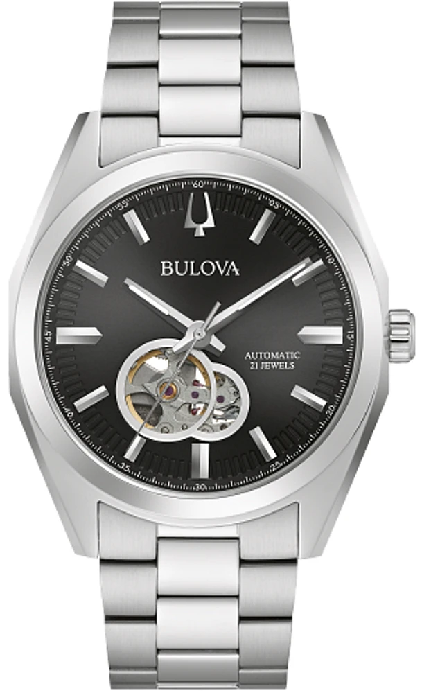 Bulova Surveyor Classic Automatic Black Dial 42MM Automatic 96A270