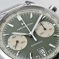 American Classic IntraMatic Olive Dial 40MM Automatic Chrono H38416160