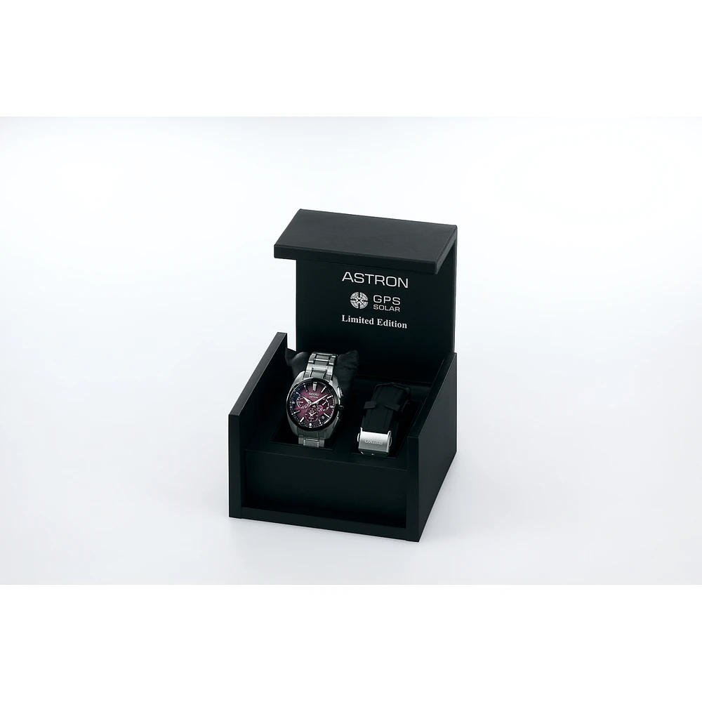 Astron GPS Purple Dial 43MM Limited Edition Solar SSH101