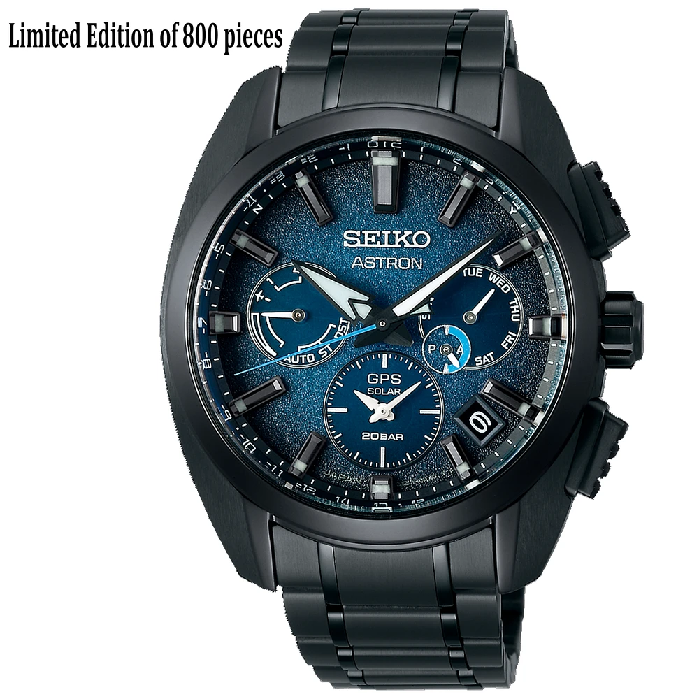 Astron GPS Blue Dial 43MM Limited Edition Solar SSH105