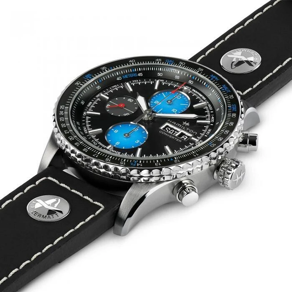 Khaki Aviation Converter Air Zermatt Limited Edition Black Dial 44MM Automatic H76706730