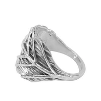 Sterling Silver, Leaf Ring