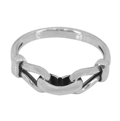 Sterling Silver, Heart Ring, 6mm Width