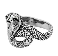 Sterling Silver, Snake Ring